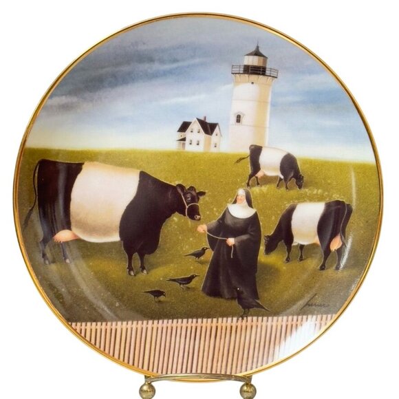 Guiding Light by Lowell Herrero for FRANKLIN MINT HEIRLOOM Fine Porcelain Plate - Picture 1 of 5